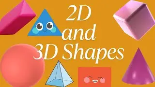Important points about 2D & 3D shapes🔵🔺 