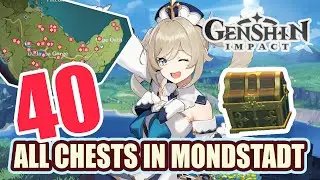 ALL CHESTS IN MONDSTADT | Cape Oath & Dadaupa Gorge | Galesong Hill | GUIDE #7 【 Genshin Impact 】