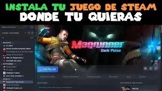 Como INSTALAR un juego de STEAM en OTRO DISCO DURO, CARPETA O UNIDAD EXTERNA!