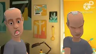 Classic Andy puts beer on Alexander's mouth/Grounded