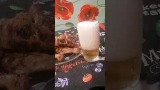 пивко и шашлычок 🤤#food#beer#еда#кулинария#love#пиво#вечер#вкусно#lovestatus