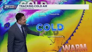 Cold nights and mornings for over a week