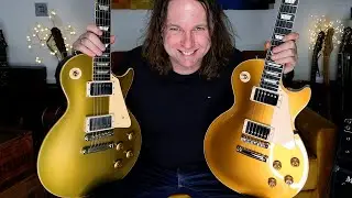 COMPARISON: Gibson Les Paul Standard 50s Goldtop VS Gibson Custom Shop '57 Les Paul Goldtop VOS