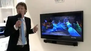 Yamaha YAS 101 BL Front Surround System in IFA 2011