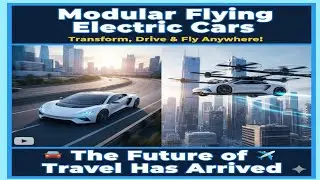 Flying Electric Cars: Transform & Fly Anywhere! (Future of Travel) 🚗✈️