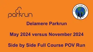 Delamere Parkrun - May 2024 versus November 2024
