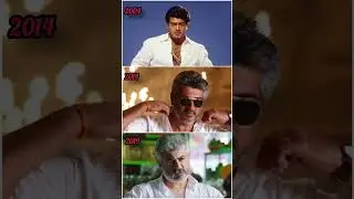 THALA AJITH 2004 - 2014 - 2019 💥🔥💯#shorts #ajithkumar #thala