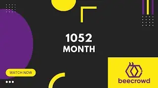 1052. Month | Beecrowd Problem Solving Bangla Tutorials