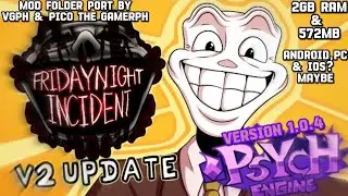 Friday Night Funkin Psych Engine|| Friday Night Incident Psych Engine Port Mod Folder