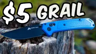 This Ozark Trail is the most INTRIGUING knife you can buy for $5!
