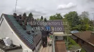 Domestic Roofing & Repairs | Flat Roofs &bull; Chimneys &bull; Velux Windows | H & B Contractors Ltd
