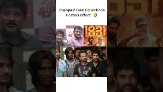 Pushpa 2 Fake Collections Posters Effect 😂 IT Raid on Mythri Movie Makers Producer #pushpa2 #pushpa