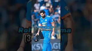 Top 10 players who hit most fours in t20 cricket|| #rohitsharma #top10 #viral