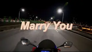 Chill ride with music (CBR500R) | Bruno Mars - Marry You