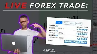 Live Forex Trade GbpNzd +24 Pips | Austin Silver