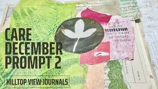 Fern-Inspired Art Journal Page | Care December 2025 Prompt 2