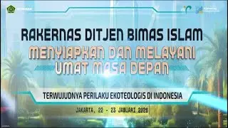 🔴 LIVE NOW ! Strategi Pembangunan Agama 2026  Diskusi Panel Rakernas Bimas Islam