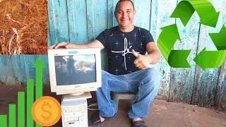 COMO TIRAR COBRE DE MONITOR DE TUBO✔💲