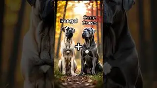 Hybrid dog: Kangal & Cane Corso mix 🐶 #dogs #dog #puppy #kangal #canecorso