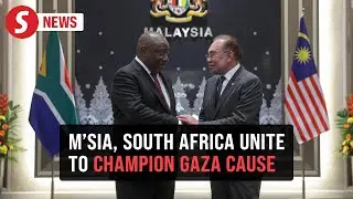 Malaysia, South Africa will continue to voice Gaza issue on world stage, say leaders