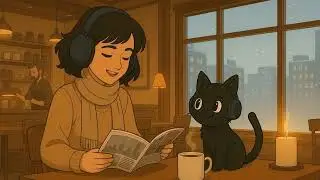 Cozy Day – Coffee & Relaxing Lofi | Fluffy Noir Lofi