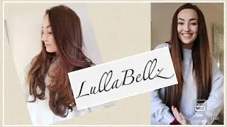 Lullabellz Hair Extensions. Blow Dry and Straight Set Review