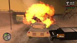 GTA San Andreas | 6 Star Wanted Level Survival! [Los Santos + San Fierro Escape] PT2