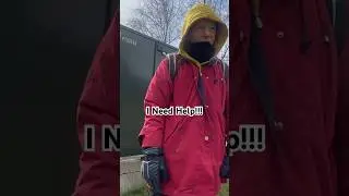 Homeless Man in Toronto Seeks Mental Health Support Amidst Doctor's Avoidance #homeless #shorts