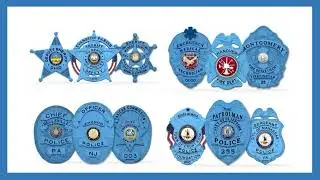 Blue Badges For Autism Awareness