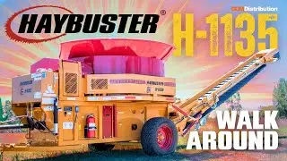 Haybuster H1135 Walkaround: Tub Grinder With A BIG Bite!