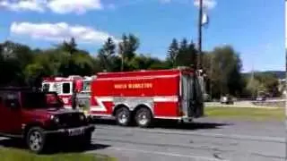 Engine 239 to MVA w/ Entrapment & Fire 9/5/13