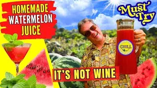 How to Make Watermelon Juice - Step By Step Refreshing Watermelon Juice Recipe