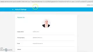 WeBex.Com II- How to Edit Profile, Title of Lecture, Meeting