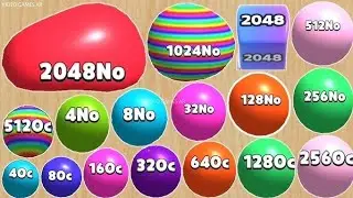 Blob Merge 3D l 64 k score l #blobmerge3d #games #gaming