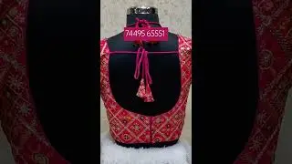 Masaba cut designer blouse #bridalsareeblouse #fashion #bridalblouse #weddingsareeblouse