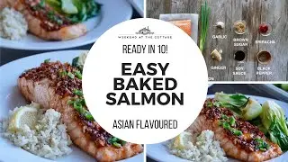 EASY BAKED SALMON RECIPE | Ready in 10!