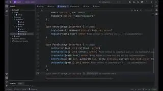 ASMR Go Coding &mdash; Rain & Typing Sounds