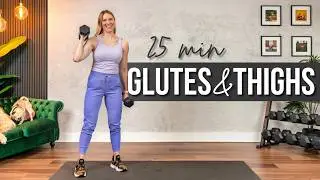 25 min. Glutes & Thighs GIANT SETS Strength Training