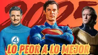 Lo PEOR a lo MEJOR del 2025 en el genero de SUPERHÉROES!