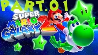 All Green Stars - Super Mario Galaxy 2 Gameplay Walkthrough Part 1