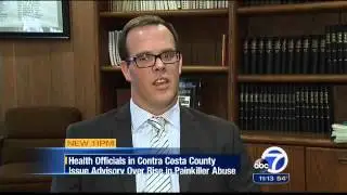 KGO7 News Story on Prescription Drug Abuse Health Advisory