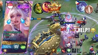 When your team have NO MAP😢 Mathilda save the game🤩‼️