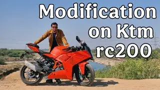 KTM RC200 Gen 2 Modification 🏍 || New Look Of Mayki 👀 ||