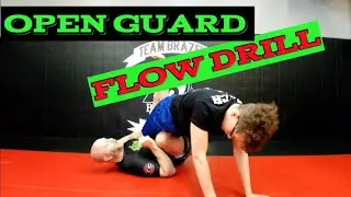 Open Guard Flow Drill - Star Drill 8