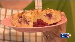 How to make Raspberry Almond Ricotta Cake