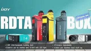 Newest IJOY RDTA BOX Kit Preview | Elegomall