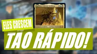 | ELES CRESCEM TÃO RÁPIDO! | Commander Budget | Raffine, Vidente Ardilosa | EDH | MTG | 009|