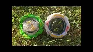 Beyblade Burst Battle: Salvage Dragon D8 Vs. Gambit Rovtavor R7