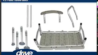 How to Use Drive Knock Down Plastic Transfer Tub Bench?