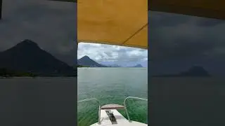 Boat ride In Maurtius #shorts #mauritius #boat #boatride #sailing #holiday